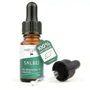 Salbeiöl NeoOrganic Bio-, balsamisch-süßer Duft, 10ml