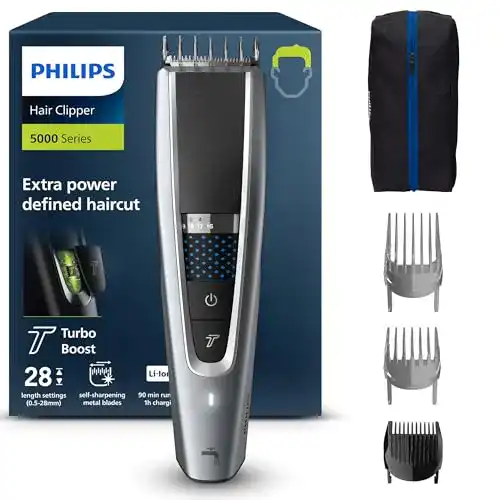 Die beste Philips-Bartschneider Philips HC5630/15 Haarschneider Series 5000 2026 Test Bestseller Philips-Bartschneider Philips HC5630/15 Haarschneider Series 5000