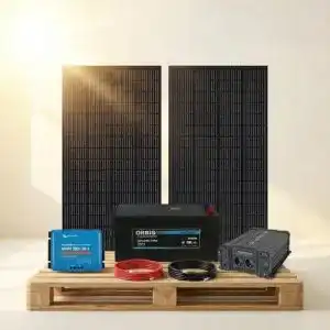 Solaranlage Garten BaSBa Insel Solaranlage PV-Anlage 1500W