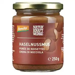 Haselnussmus Naturkraftwerke Demeter Roh, 250 g