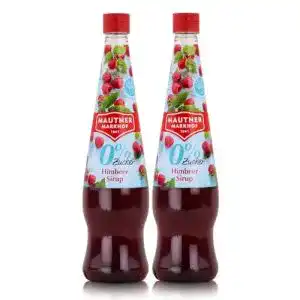 Himbeersirup Mautner Markhof 0 % Himbeer-Sirup, 0.7L – 2x
