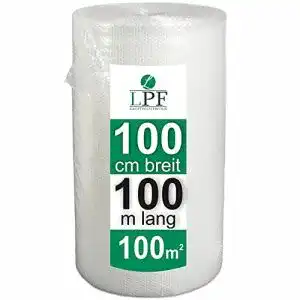 Luftpolsterfolie LPF dieLUFTPOLSTERFOLIE 100cm x 100m