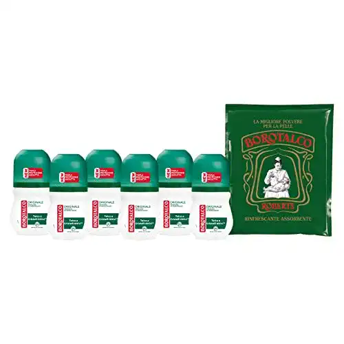 Borotalco-Deo Borotalco , Original Roll-On Deodorant mit Mikropuder