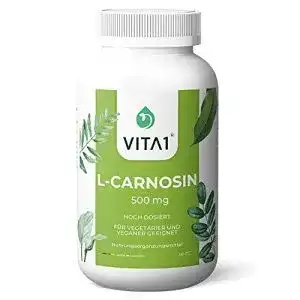 L-Carnosin VITA 1 VITA1 500mg, 60 Kapseln (Monatspackung)