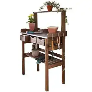 Pflanztisch Pureday für Garten Terrasse Balkon – 3 Schubladen