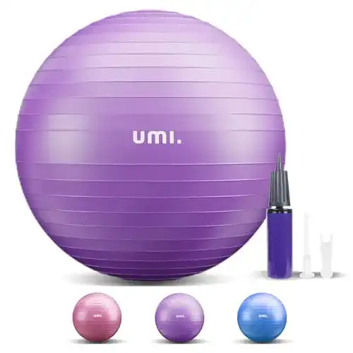 Gymnastikball 65 cm Umi Amazon Brand Gymnastikball Anti-Burst