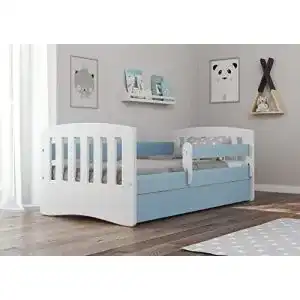 Kinderbett Bjird Jugendbett 80×160 80×180 mit Rausfallschutz