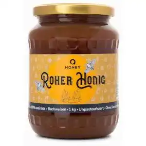 Buchweizenhonig Q honey Reiner Roher 100% Natürlich, 1 kg
