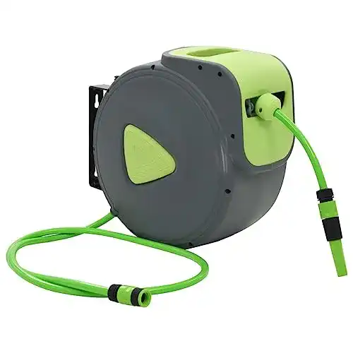 Wand-Schlauchbox vidaXL Schlauchaufroller automatisch 30+2m