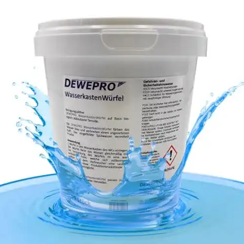 Spülkasten-Entkalker DEWEPRO WasserkastenWürfel, 10 Stück