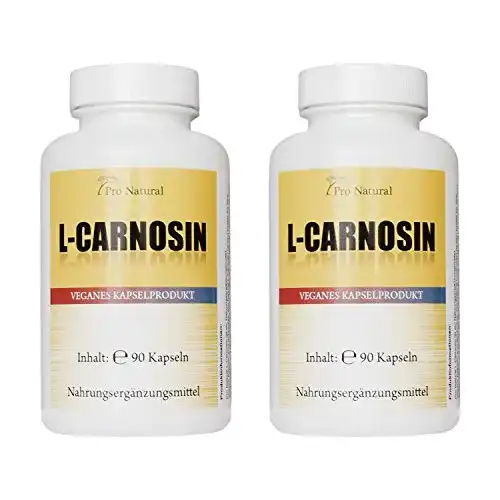 L-Carnosin Pro Natural 500mg reines Carnosin pro Kapsel 180 Stck.