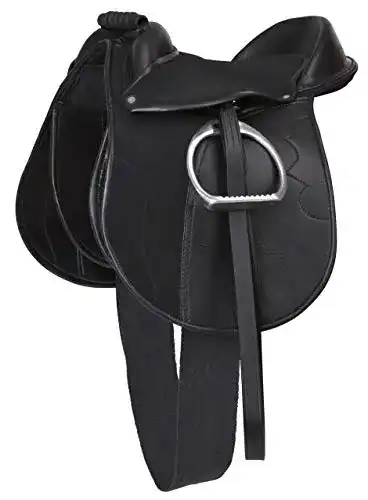 Ponysattel Kerbl Sattelset Economy Pony, Schwarz, 325415