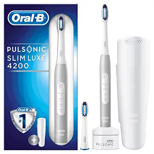 Die beste Schallzahnbürste Oral-B Pulsonic Slim Luxe 4200, 3 Putzmodi 2026 Test Bestseller Schallzahnbürste Oral-B Pulsonic Slim Luxe 4200, 3 Putzmodi