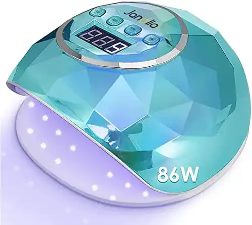 Nageltrockner Janolia Lampe, 86W LED UV Nagellampe mit Sensor