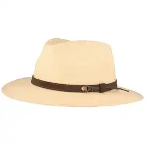 Panama-Hut Breiter Original Panamahut Strohhut aus Ecuador