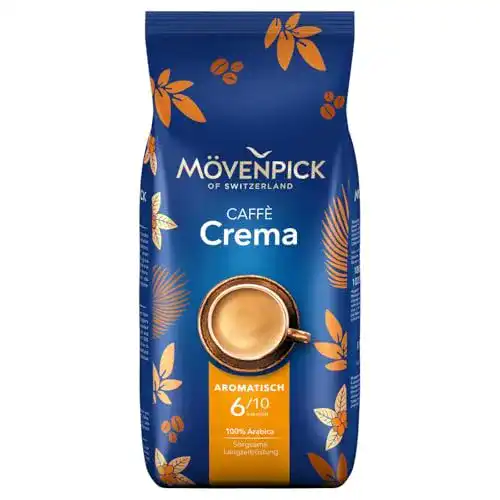 Mövenpick-Kaffee Mövenpick Kaffee CAFFÈ CREMA, 8x1000g