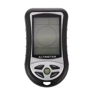 Höhenmesser SODIAL(R) Barometer – 8-in-1 Funktion Digitales LCD
