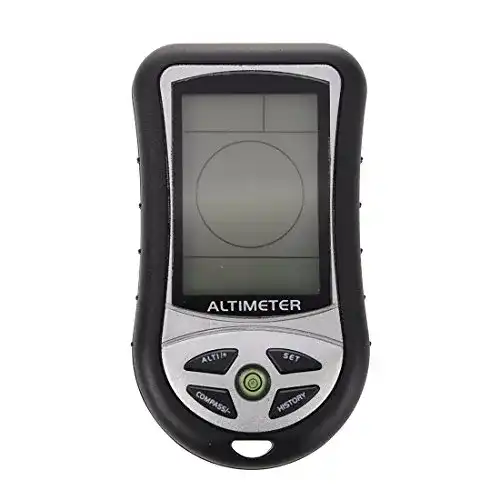 Höhenmesser SODIAL(R) Barometer – 8-in-1 Funktion Digitales LCD