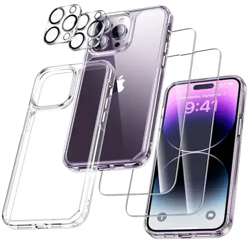 iPhone-14-Pro-Max-Hülle UniqueMe 5-in-1-Set für iPhone