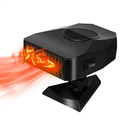 Auto-Heizlüfter upstartech 12V Auto Heizung 2-in-1 Auto Heizlüfter Ventilator