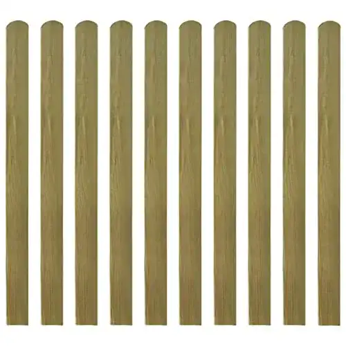 Zaunlatten vidaXL 20x Kiefernholz Imprägniert Zaunlatte 120cm