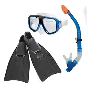 Schnorchelset Intex Reef Rider Tauchset – Flossen, Schnorchel