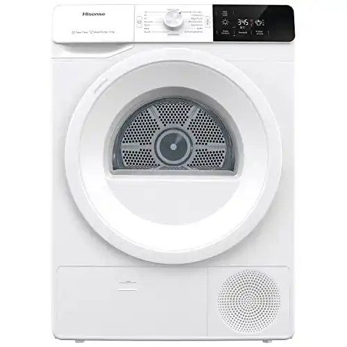Wärmepumpentrockner-9-kg Hisense DHGE901 Startzeitvorwahl