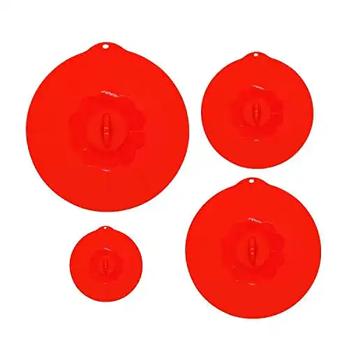 Silikondeckel HelpCuisine ® Silikon Sauger-Deckel universal