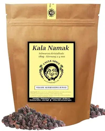 Kala Namak Uncle Spice Salz aus Indien – 180g Schwarzsalz