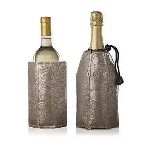 Flaschenkühler-Manschette Vacu Vin 3887560 Aktiv Kühler, Silikon
