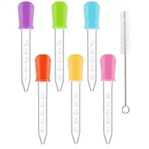 Pipette ILLUVA 5ml Plastik Liquid Dropper Tropfer groß