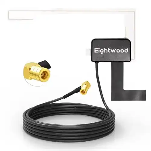 DAB-Antenne Eightwood Aktive DAB Antenne DAB+ Autoantenne