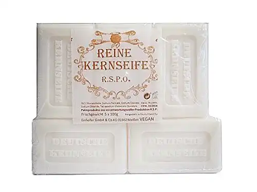 Kernseife Einseifer Wieder da! DEUTSCHE 5 Stück vegan