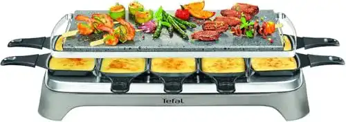 Tefal-Raclette Tefal PR457B Pierrade Raclette | 1350 Watt