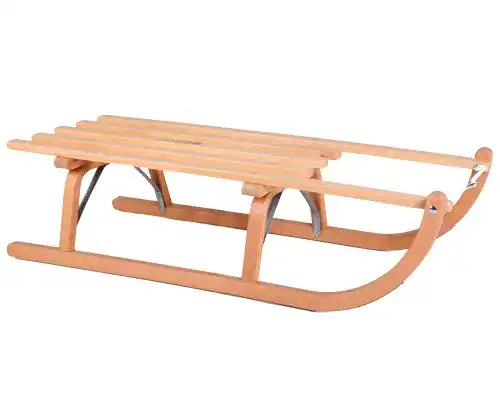 Schlitten Ress Rodel Davoser Art 90 cm, Natur lackiert, Qualität