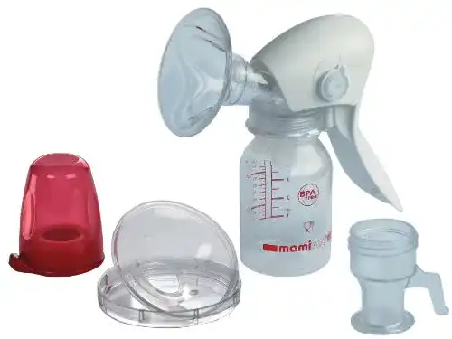 Handmilchpumpe reer 81360 Hand-Milchpumpe mamivac easy