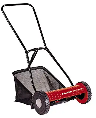 Spindelmäher mit Fangkorb Einhell Hand-Rasenmäher GC-HM 40