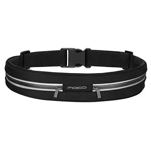 Laufgürtel MoKo Sport Jogging Gürtel Hüfttasche Laufgürtel