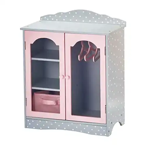 Puppenschrank Olivia’s Little World Holz Puppenzubehör