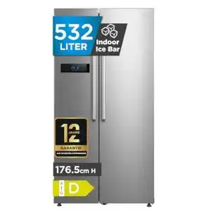Midea-Side-by-Side Midea MERS530FGD02 Inverter Technologie
