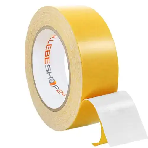 Teppichklebeband Klebeshop24 doppelseitig 50 mm x 25 m