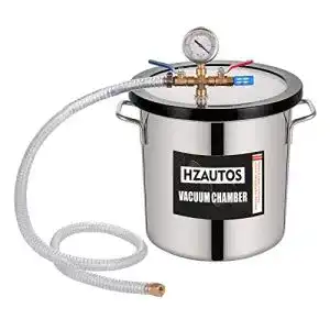 Vakuumkammer HZAUTOS 3-Gallonen- aus gehärtetem Glas