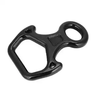 Abseilachter VGEBY 8 Ring Abseilgerät zum Klettern, Aluminium