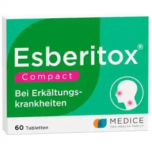 Erkältung-Tabletten ESBERITOX COMPACT Tabletten 60Stk,