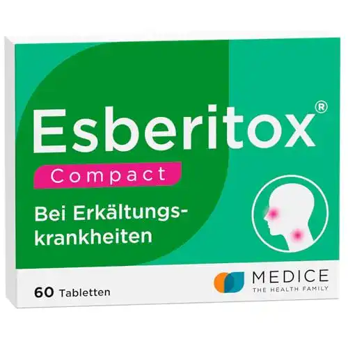 Erkältung-Tabletten ESBERITOX COMPACT Tabletten 60Stk,