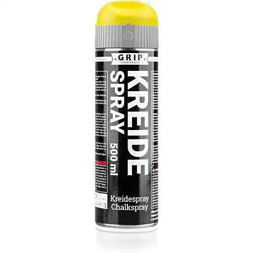 Kreidespray GRIP Eventbasics Neon, 500 ml, neongelb, Sprühkreide