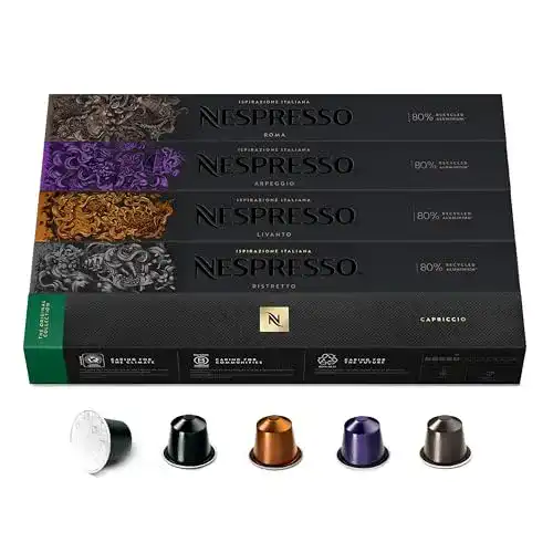 Nespresso-Kapseln Nespresso Kaffeekapseln (50 Kapseln)