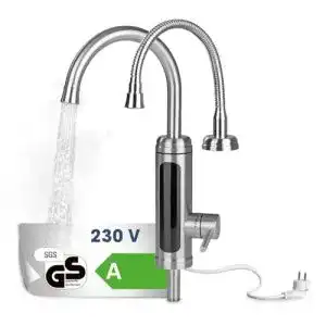 Elektrischer Wasserhahn MAXXMEE inkl. 2 Wasserhähnen