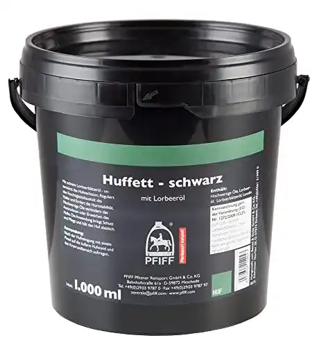 Huffett PFIFF mit Lorbeeröl, Pferde Hufpflege, hochwertige Öle