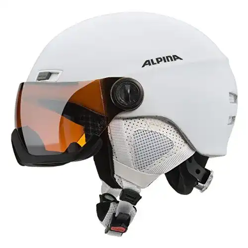Skihelm ALPINA Menga JV, White Matt, 55-59 cm, 9061213
